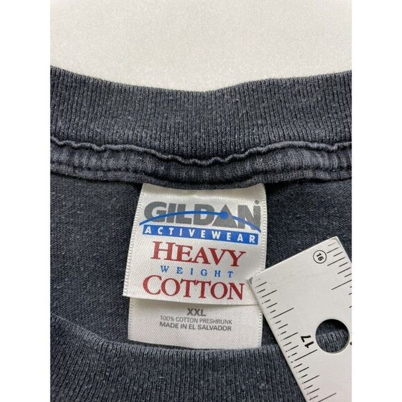 VINTAGE Elfquest Cutter Graphic T-shirt Men XXL Black Comic Book - Picture 4 of 5